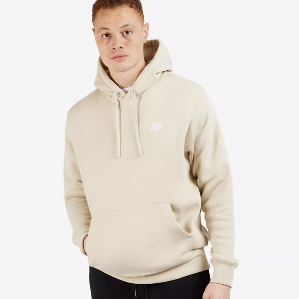Nike Hoodie Size Large Color Rattan (Bone White)